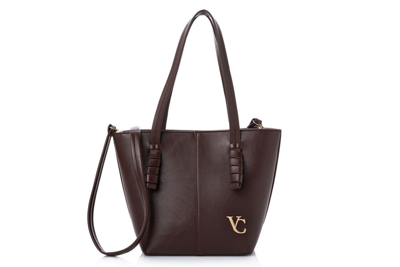 Vince Camuto Schultertasche >>Piedmont<< (1-tlg), Lederoptik, 2 Fächer von Vince Camuto