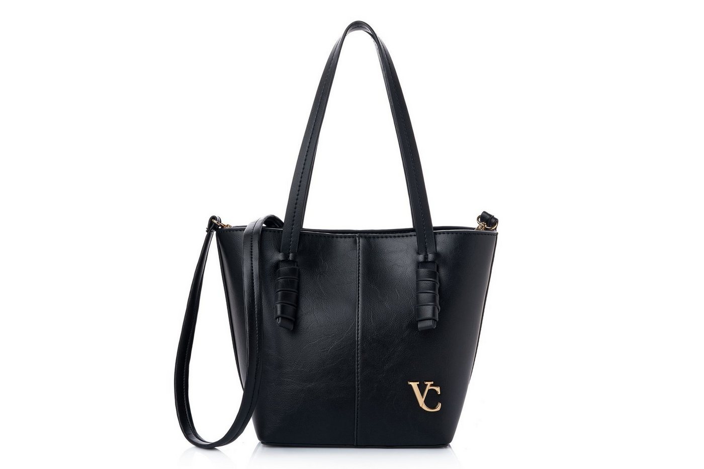 Vince Camuto Schultertasche >>Piedmont<< (1-tlg), Lederoptik, 2 Fächer von Vince Camuto