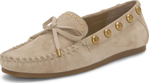 Vince Camuto Sennett Loafer für Damen, flach, Tortilla Suede, 37.5 EU Vince Camuto Sennett Loafer für Damen, flach, Tortilla Suede, 37.5 EU von Vince Camuto