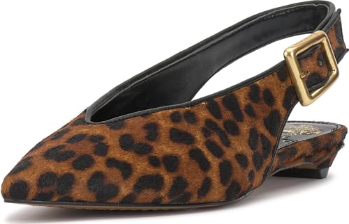 Vince Camuto Valther Pantoletten für Damen, Leopard Haircalf, 41 EU Vince Camuto Valther Pantoletten für Damen, Leopard Haircalf, 41 EU von Vince Camuto