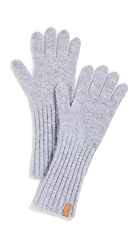 Vince Damen Gekochte Kaschmir-Strickhandschuhe Handschuh, GRAU, Einheitsgröße von Vince