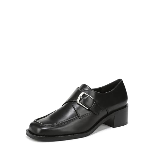 Vince Damen Lennox Loafer, Schwarz Leder, 37.5 EU Vince Damen Lennox Loafer, Schwarz Leder, 37.5 EU von Vince