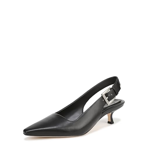 Vince Damen Shasta Pumps, Schwarz Leder, 35.5 EU von Vince