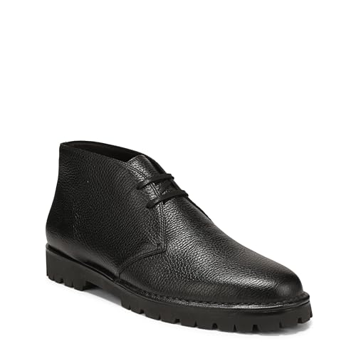 Vince Herren Jerome Chukka Boot, Schwarz Leder, 39.5 EU Vince Herren Jerome Chukka Boot, Schwarz Leder, 39.5 EU von Vince
