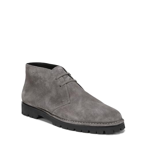 Vince Herren Jerome Chukka-Stiefel, Rindengraues Wildleder, 45 EU von Vince