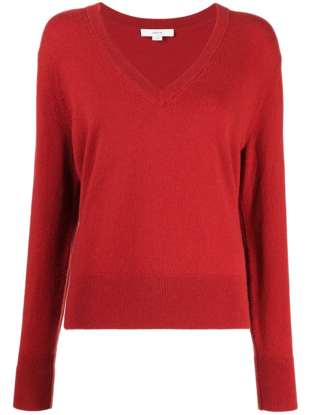 Vince Pullover aus Wolle - Rot von Vince