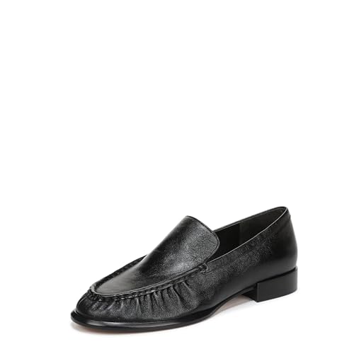 Vince Sibelle Damen-Stiefel, Schwarz Leder, 35 EU von Vince