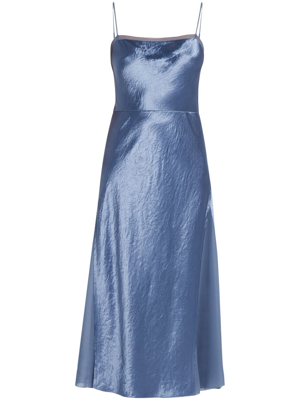 Vince Camisole-Kleid mit Sheer-Einsätzen - Blau von Vince