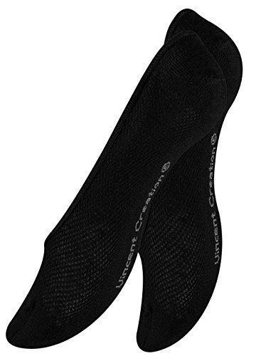 Vincent Creation 10 Paar Damen Baumwoll Füßlinge-Footies Mesh-Strick von Vincent Creation