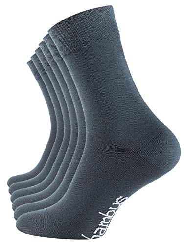 Vincent Creation 6 Paar Bambus Socken, Unisex Bambussocken für Damen und Herren, Handgekettelte Spitze (35-38, 6 Paar - Stargazer) von Vincent Creation