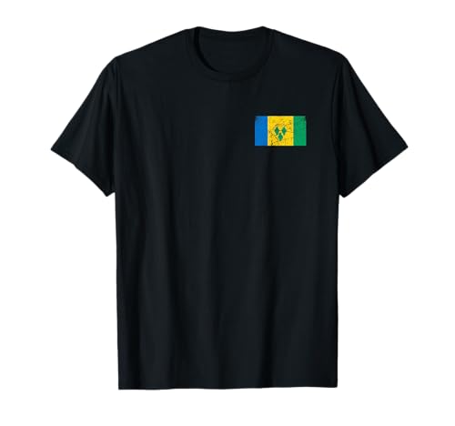 Vinzentinische Flaggengrafik Herren Damen Kinder T-Shirt von Vincentian Graphic Flag Store