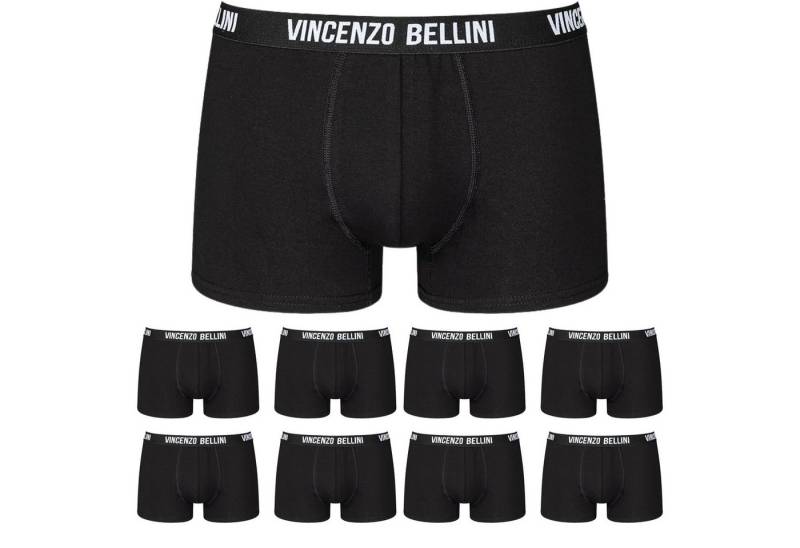 Vincenzo Bellini Boxershorts aus Baumwolle - 3 Farbvarianten - Herren Unterhose (Männer Unterwäsche Spar-Set, 8-St., 8er Set) Doppelt genäht - Ergonomisch & Langlebig - ohne kratzenden Zettel von Vincenzo Bellini