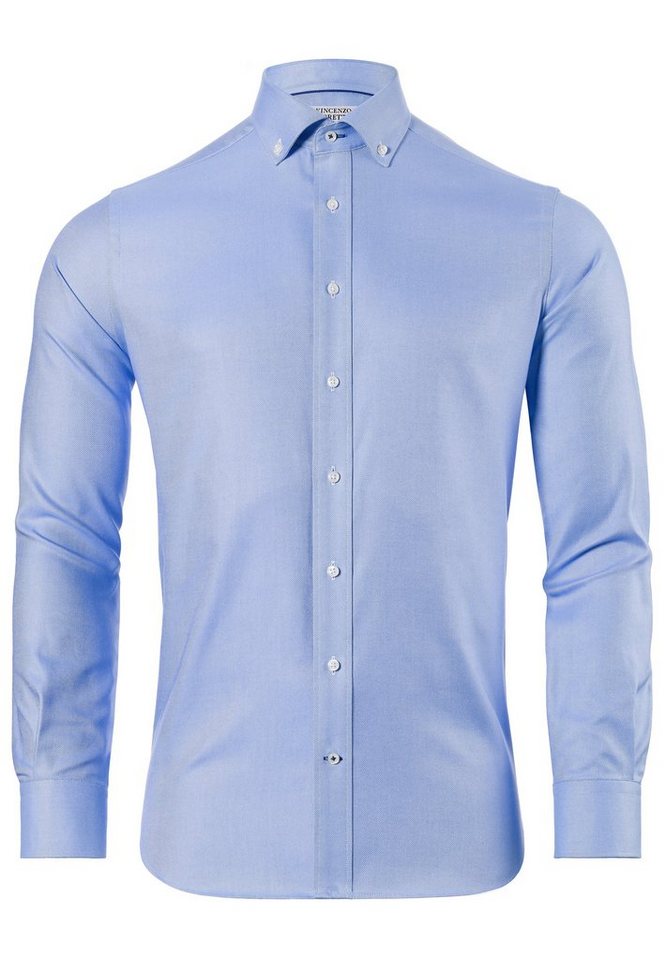 Vincenzo Boretti Businesshemd gerader Schnitt bügelfrei soft Oxford von Vincenzo Boretti