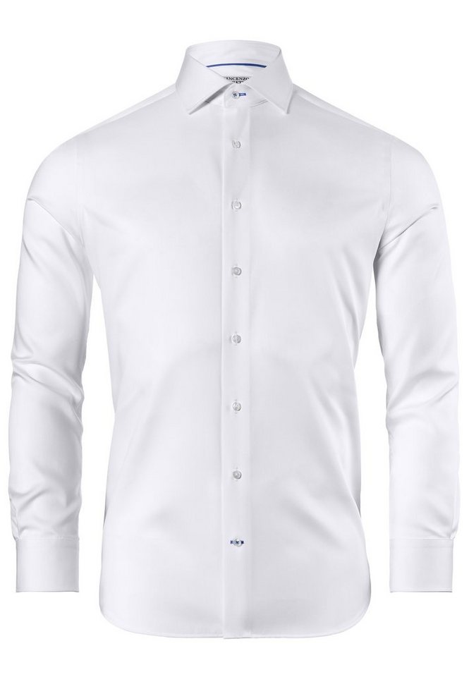 Vincenzo Boretti Businesshemd gerader Schnitt bügelfrei von Vincenzo Boretti