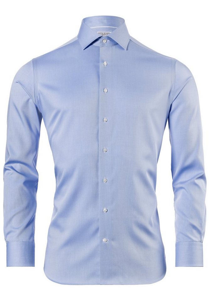 Vincenzo Boretti Businesshemd tailliert bügelfrei von Vincenzo Boretti