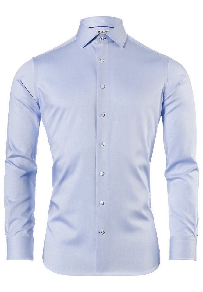 Vincenzo Boretti Businesshemd tailliert super bügelfrei von Vincenzo Boretti