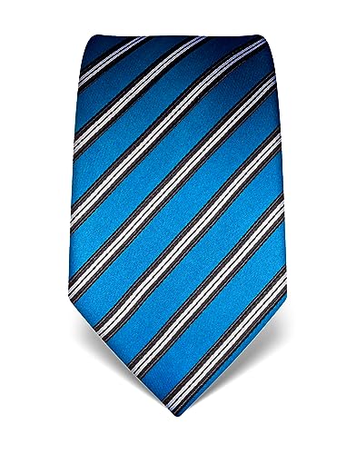 Vincenzo Boretti Herren Krawatte reine Seide gestreift edel Männer-Design zum Hemd mit Anzug für Business Hochzeit 8 cm schmal/breit petrol Vincenzo Boretti Herren Krawatte reine Seide gestreift edel Männer-Design zum Hemd mit Anzug für Business Hochzeit 8 cm schmal/breit petrol von Vincenzo Boretti
