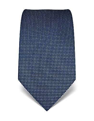 Vincenzo Boretti Herren Krawatte reine Seide gestreift edel Männer-Design zum Hemd mit Anzug für Business Hochzeit 8 cm schmal/breit hellblau von Vincenzo Boretti