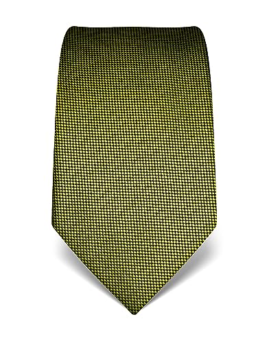 Vincenzo Boretti Herren Krawatte reine Seide strukturiert edel Männer-Design zum Hemd mit Anzug für Business Hochzeit 8 cm schmal/breit grün von Vincenzo Boretti
