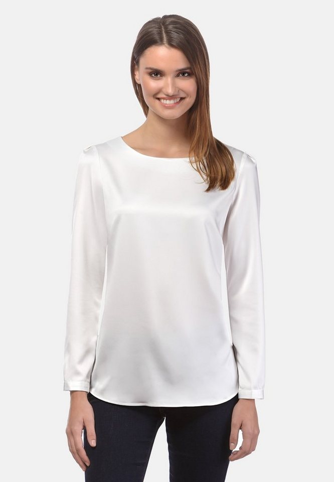 Vincenzo Boretti Klassische Bluse leicht tailliert von Vincenzo Boretti