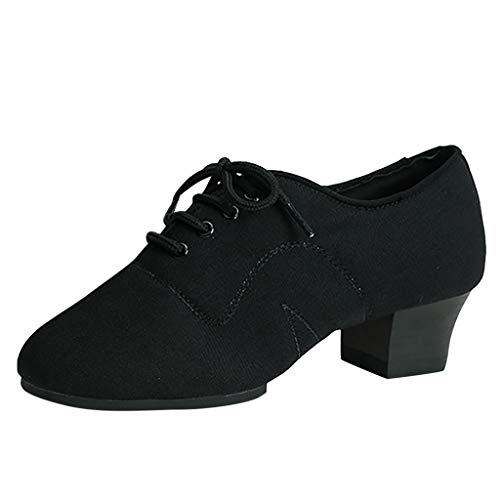 Extra Breite Schuhe Damen Weite M Lateinische Tanzschuhe Damen Ballsaal Tango Party Tanzschuhe mit Absatz Damenschuhe 43 Ballerina von Vinesand