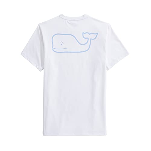 Vineyard Vines Herren Harbor Performance kurzen Ärmeln T-Shirt, weiße Kappe, Klein von Vineyard Vines