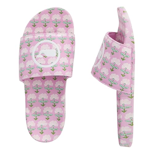 vineyard vines Mädchen Girls Pool Slides, Callie Block Cotton Candy von Vineyard Vines