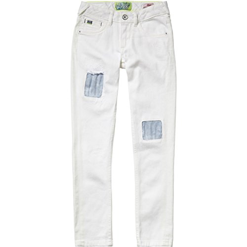 Vingino Alexia Mädchen Jeans White Denim Destroyed (12/152, White) von Vingino