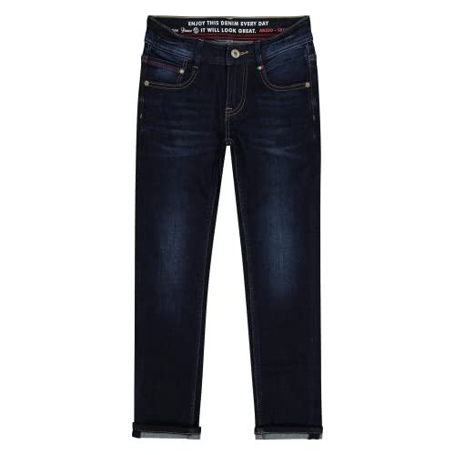 Vingino Boy's Anzio Jeans, Deep Dark, 92 von Vingino