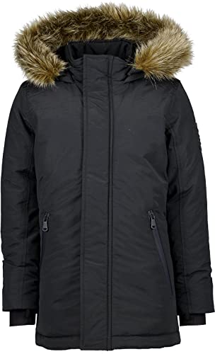 Vingino Boy's Boys Winter Jacket Takumi Jacke, Deep Black, 8 von Vingino