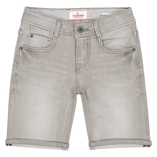 Vingino Boy's Charlie Jeans, Light Grey, 9 von Vingino