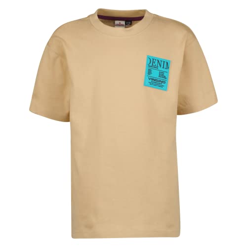 Vingino Boy's FIT T-Shirt, Spruce Sand, 110 von Vingino