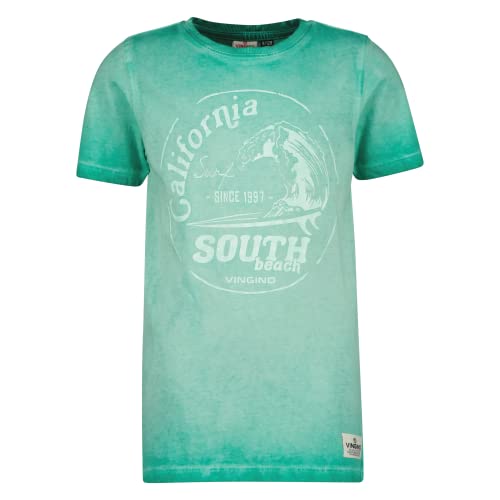 Vingino Boy's JAYO T-Shirt, Beach Green, 140 von Vingino