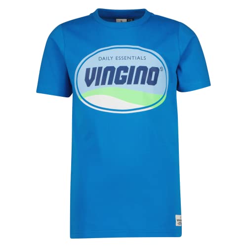 Vingino Boy's JIELD T-Shirt, King Blue, 140 von Vingino