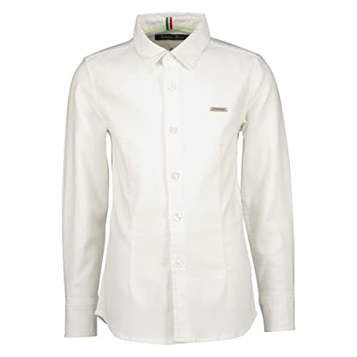 Vingino Boy's Las Shirt, Real White, 164 von Vingino