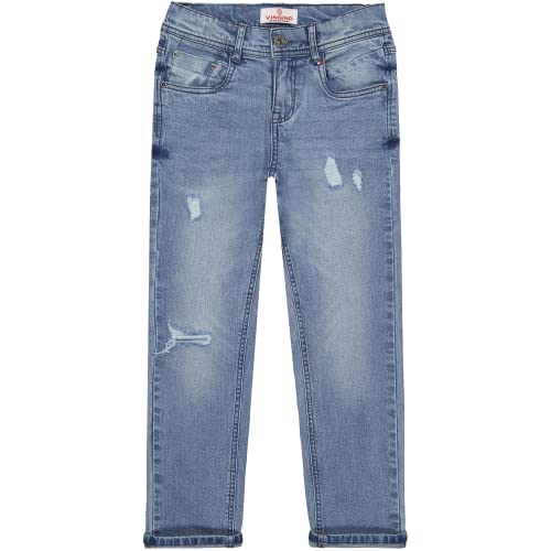 Vingino Boy's PEPPE Jeans, Blue Vintage, 140 von Vingino