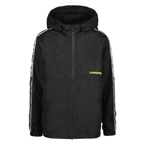 Vingino Boy's Tisetra Jackets, Deep Black, 140 von Vingino