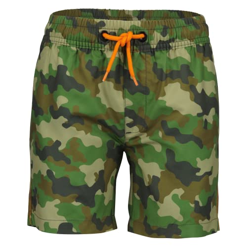 Vingino Boy's XAS Board Shorts, Camouflage Green AOP, 128 von Vingino