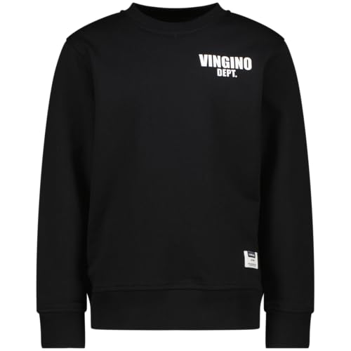 Vingino Boys Basic-Crew In Color Deep Black Size 10 von Vingino