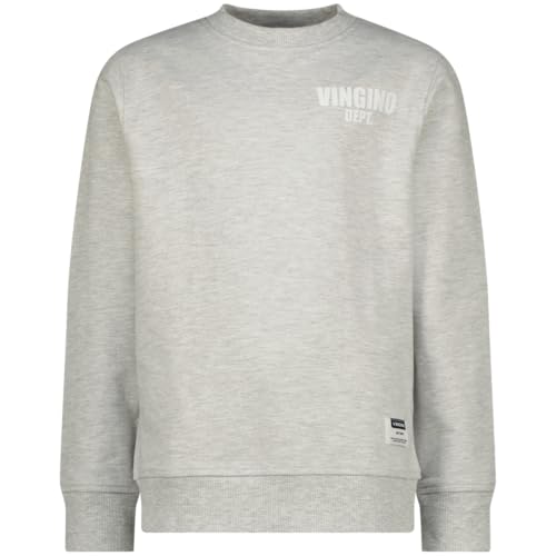 Vingino Boys Basic-Crew In Color Fearless Grey Melee Size 16 von Vingino