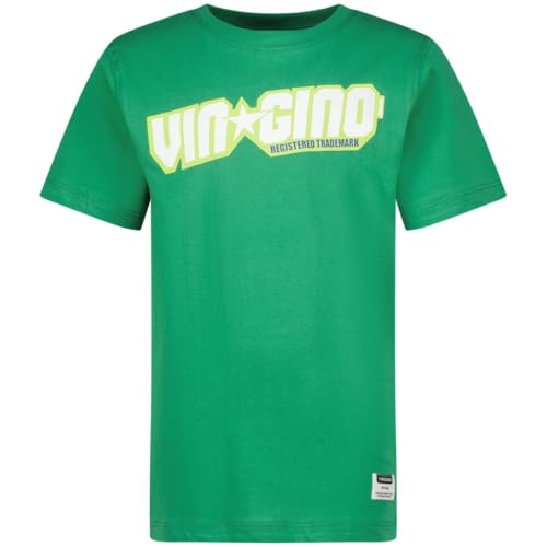 Vingino Boys Basic-Logo In Color Cactus Green Size 8 von Vingino