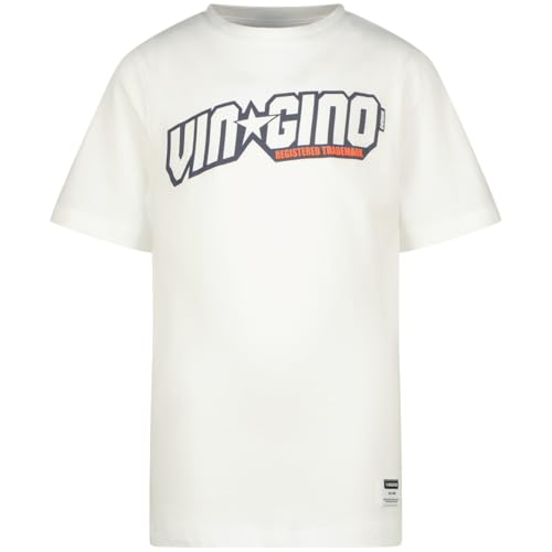 Vingino Boys Basic-Logo In Color Real White Size 8 von Vingino
