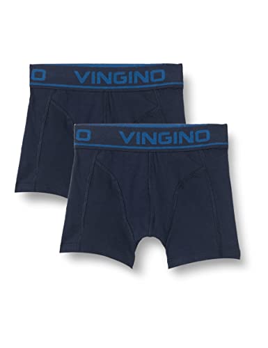 Vingino Boys Boxer Boys Boxer (2-Pack) in Color Midnight Blue Size M von Vingino