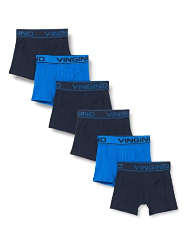 Vingino Jungen Boys (3-Pack) Boxer Shorts, Multicolor Blue, 6 Jahre EU von Vingino