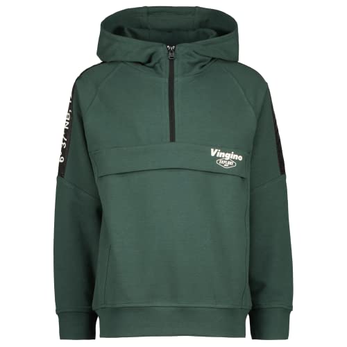 Vingino Boys Hoody Nitilo in Color Darkest Green Size 4 von Vingino