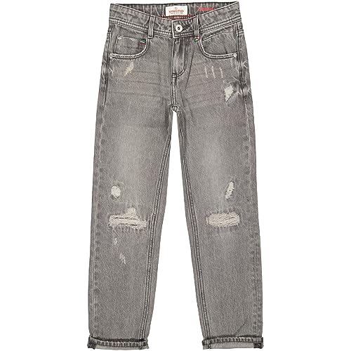 Vingino Boys Jeans Peppe Carpenter in Color Light Grey Size 13 von Vingino