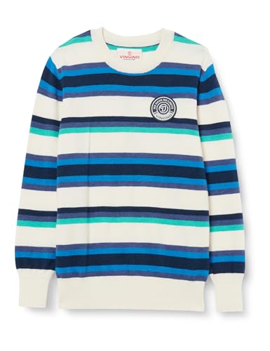 Vingino Boys Pullover Macao in Color Soft Vanilla Melee Size 14 von Vingino