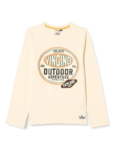 Vingino Boys T-Shirt Jatest in Color Arctic White Size 10 von Vingino