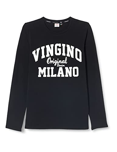 Vingino Boys T-Shirt Tshirt-Classic-Logo-RNLS in Color Deep Black Size 14 von Vingino