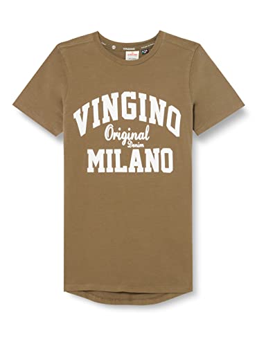 Vingino Boys T-Shirt Tshirt-Classic-Logo-RNSS in Color Army Green Size 6 von Vingino